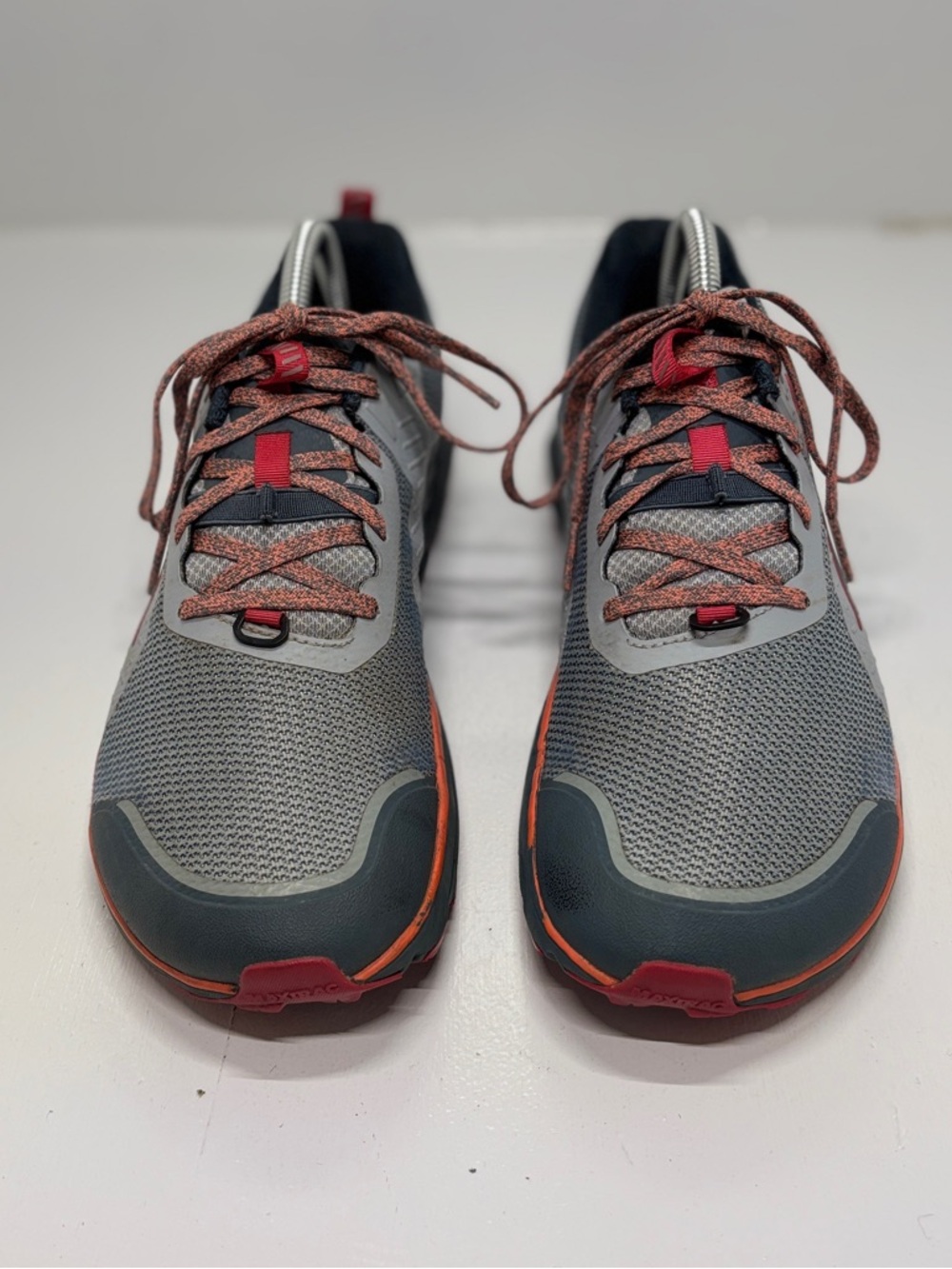 Altra Lone Peak Trail Running Shoes Women’s 9.5 Gray Orange Zero Drop Hiking Com - Picture 4 of 13